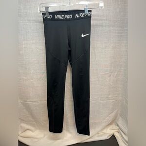 Nike Pro Dri Fit  Black Leggings- Medium